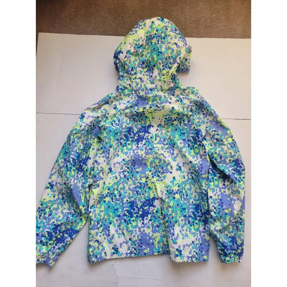 The North Face Multi Colored Hooded Lightweight Girl Jacket Size L Outer Wear - Picture 9 of 9